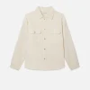 Double Pocket Overshirt in Natural
