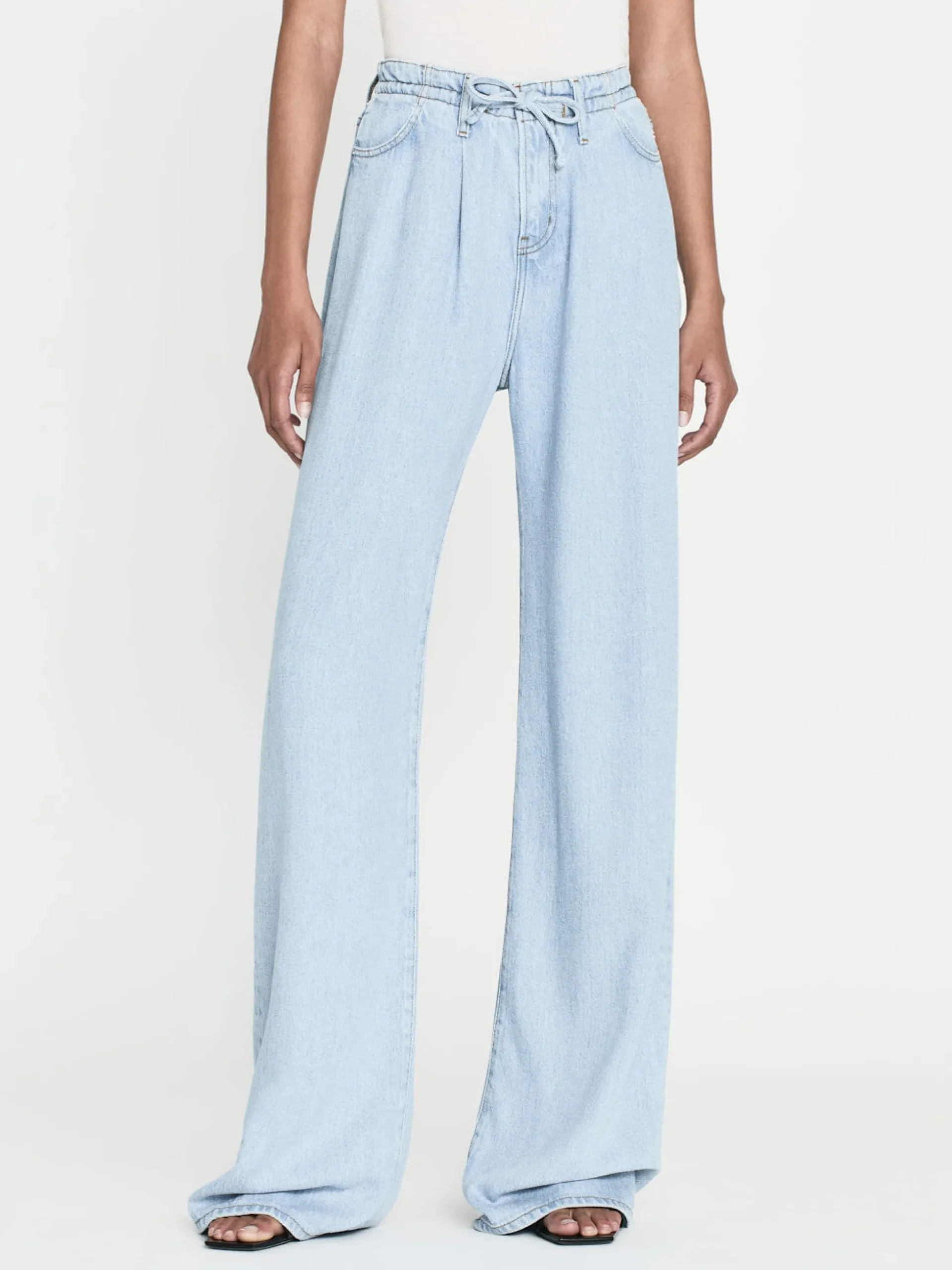 Drawstring Wide Leg in Calabria