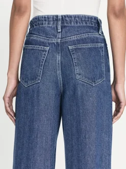 Drawstring Wide Leg in Ghost