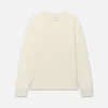 Duo Fold Crew in White Canvas