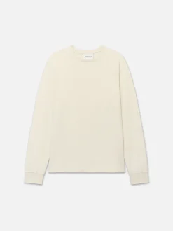 Duo Fold Crew in White Canvas