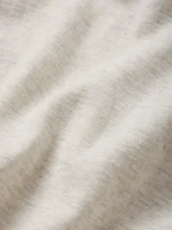 Duo Fold Long Sleeve Crew in Oatmeal Heather