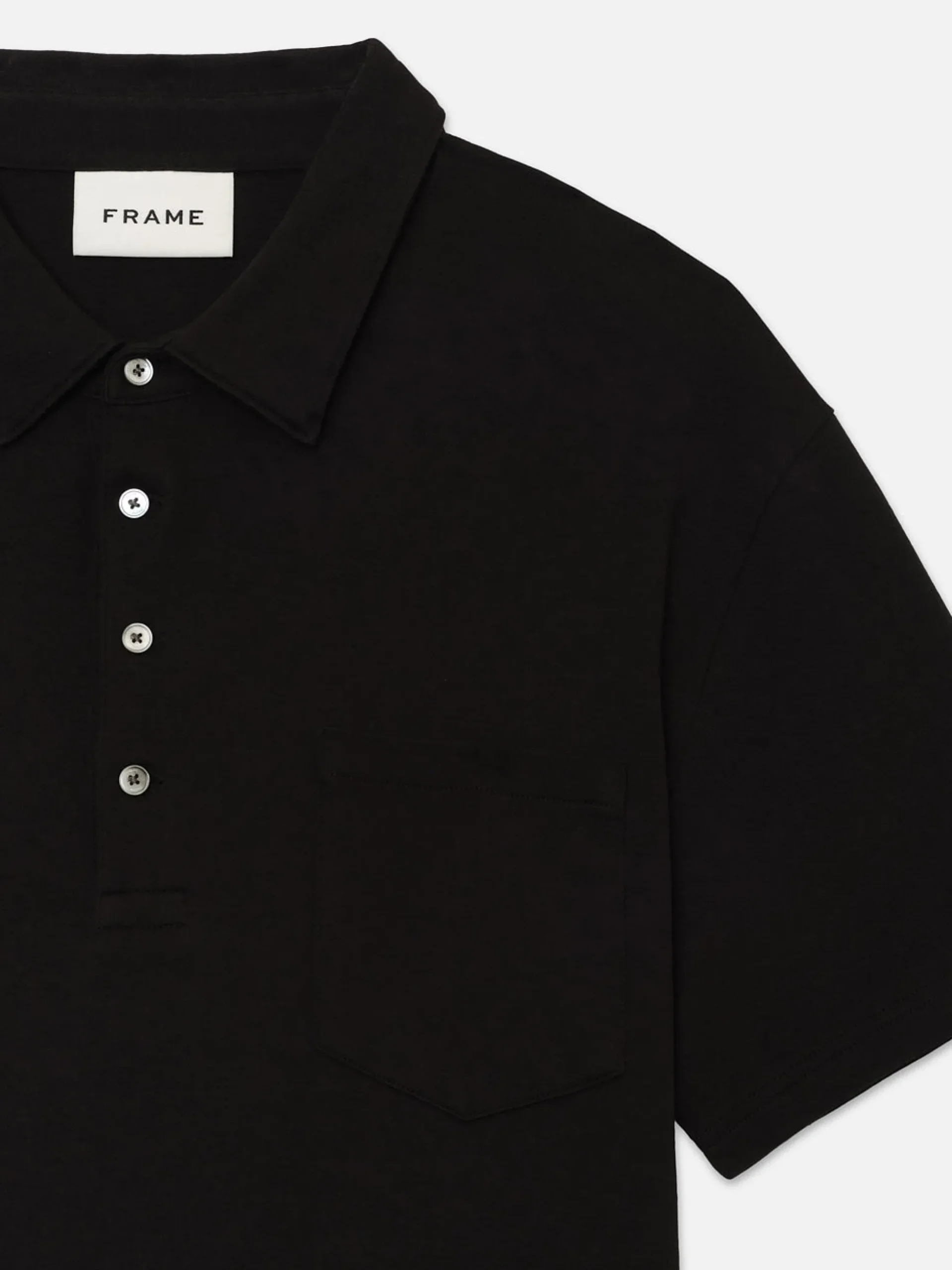 Duo Fold Polo in Black