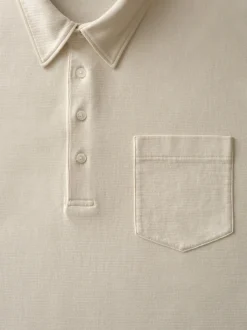 Duo Fold Polo in White Canvas