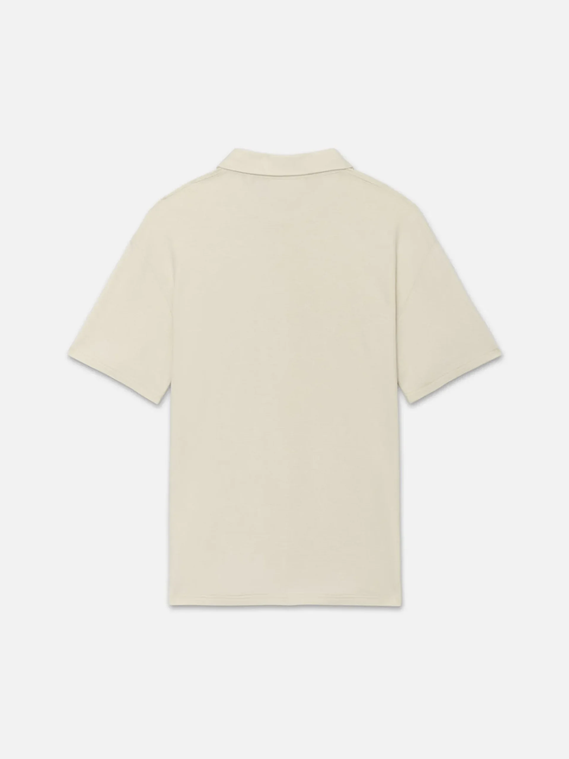 Duo Fold Polo in White Canvas