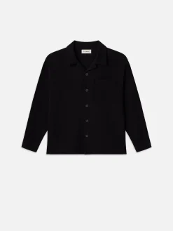 Duo Fold Relaxed Shirt in Black