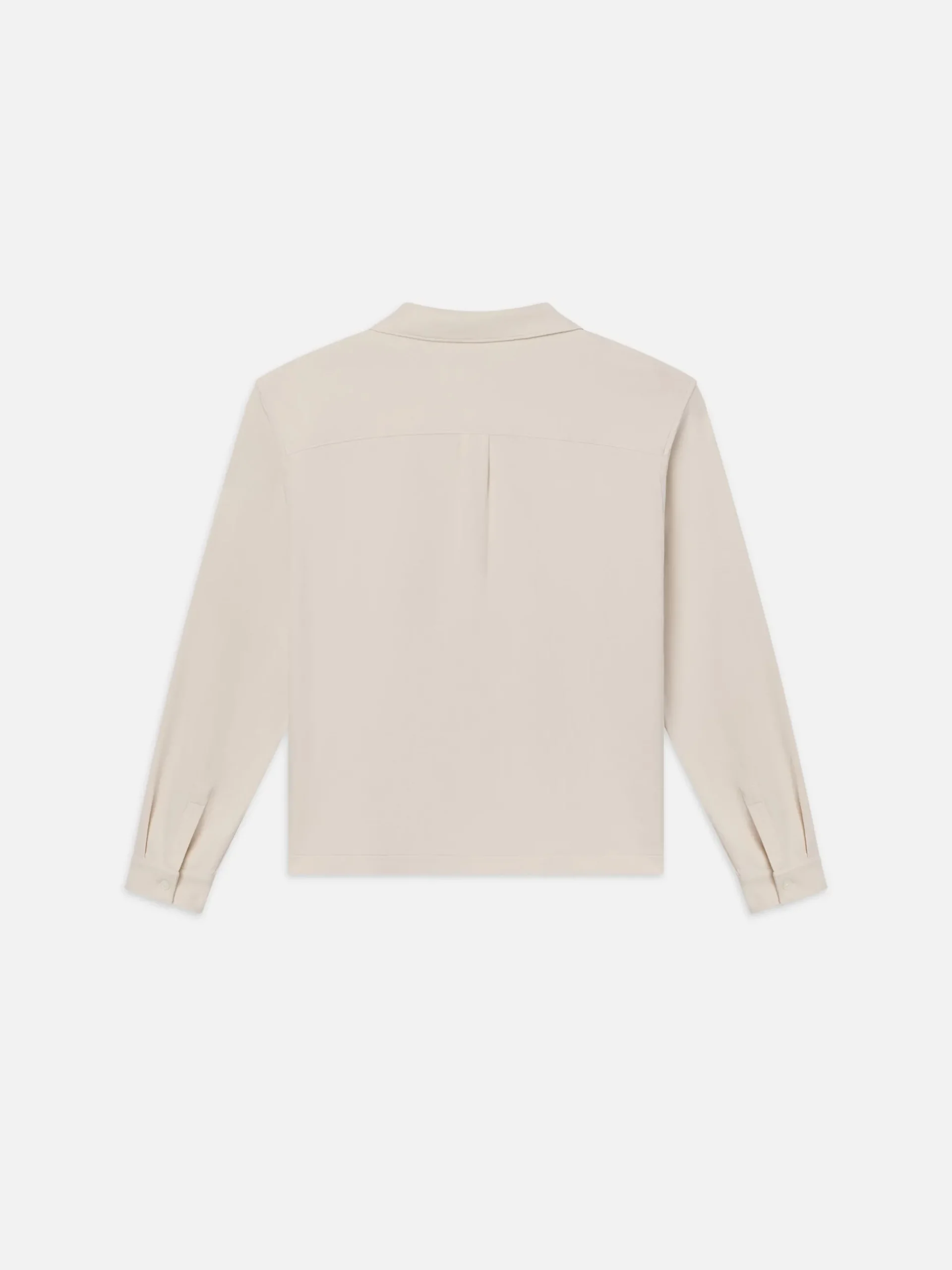 Duo Fold Relaxed Shirt in White Sand
