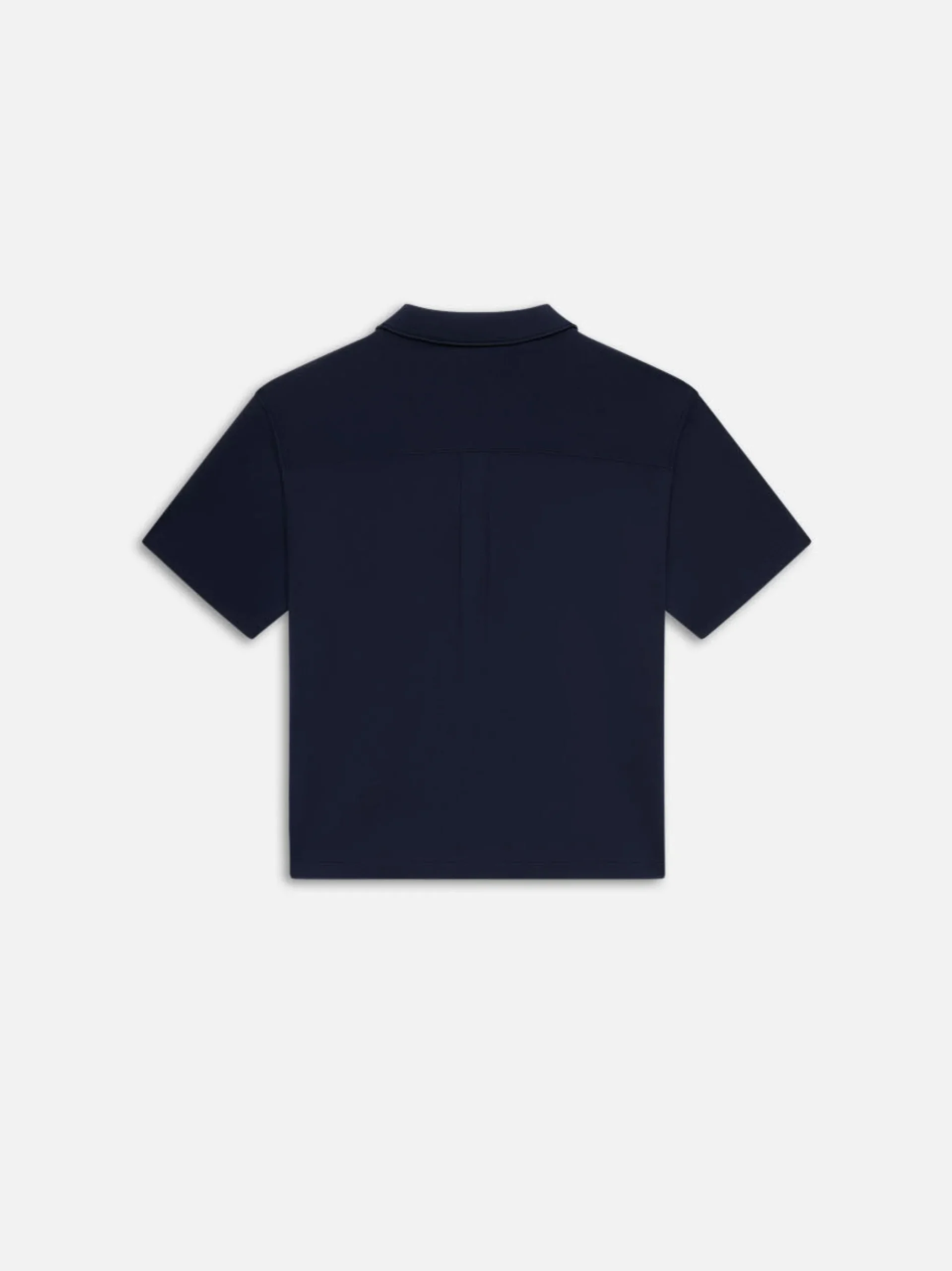 Duo Fold Relaxed Short Sleeve Shirt in Navy