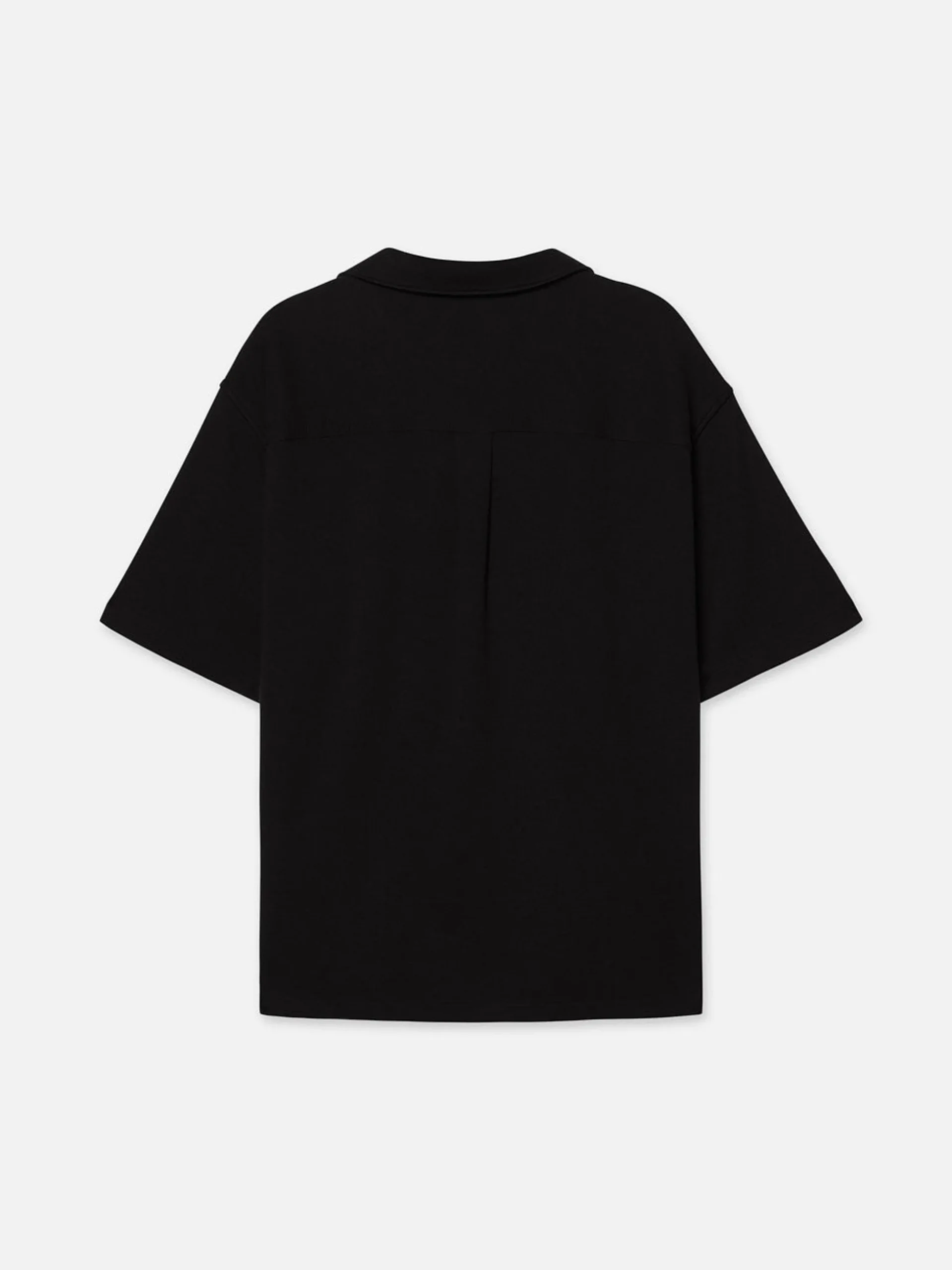 Duo Fold Relaxed Short Sleeve Shirt in Black