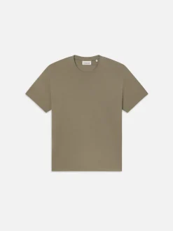 Duo Fold Tee in Dry Sage