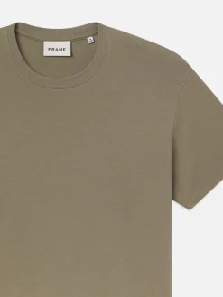 Duo Fold Tee in Dry Sage