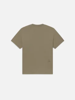 Duo Fold Tee in Dry Sage