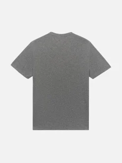 Duo Fold Tee in Heather Grey