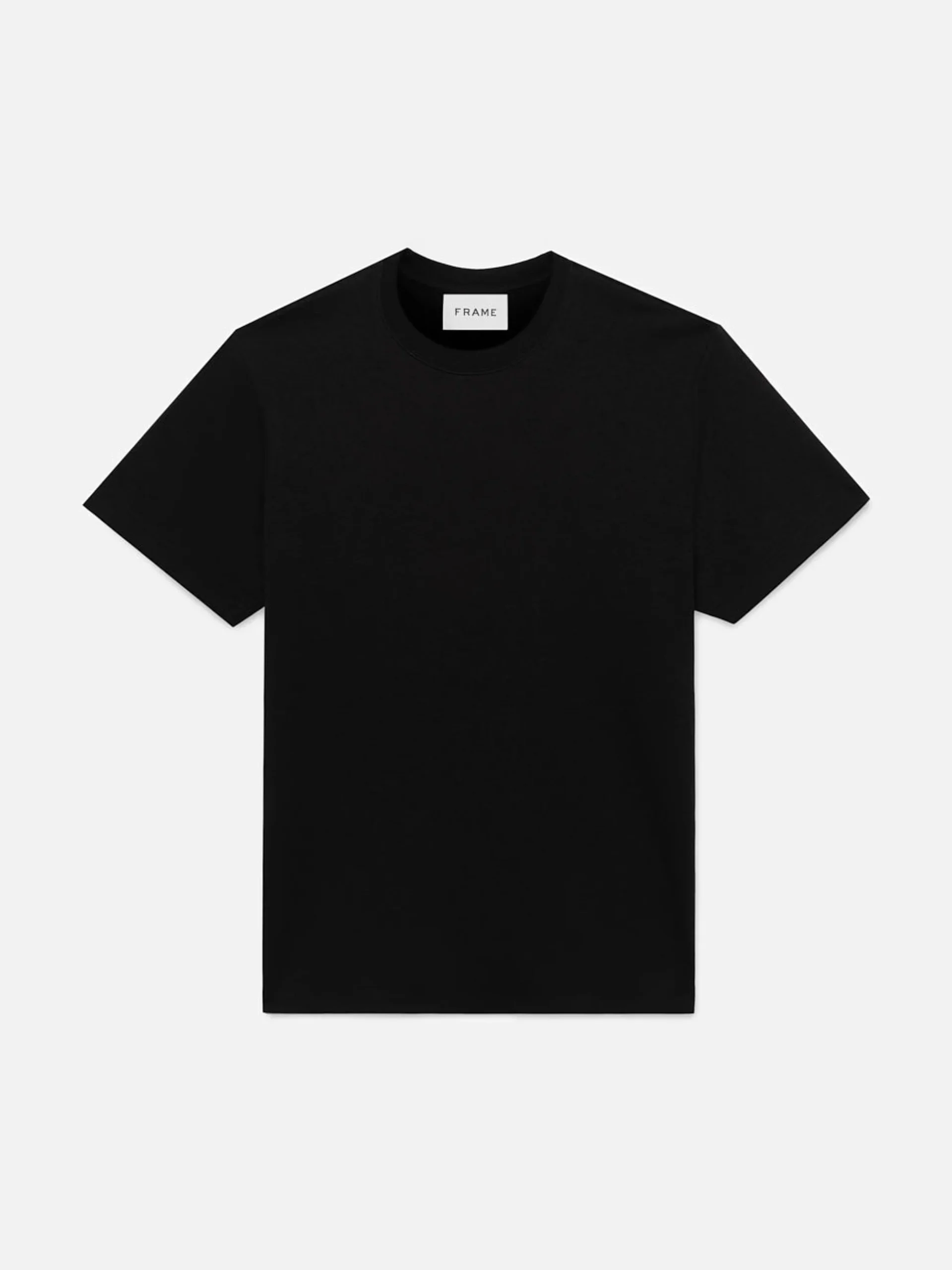 Duo Fold Tee in Noir
