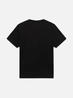 Duo Fold Tee in Noir