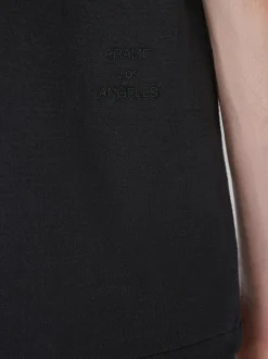 Duo Fold Tee in Noir
