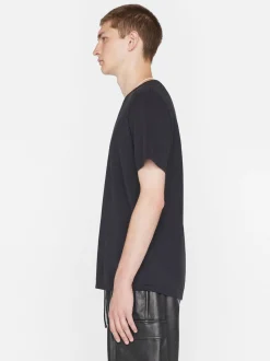 Duo Fold Tee in Noir