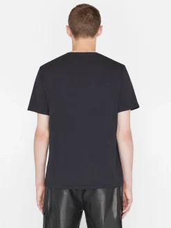 Duo Fold Tee in Noir