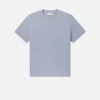 Duo Fold Tee in Soft Blue