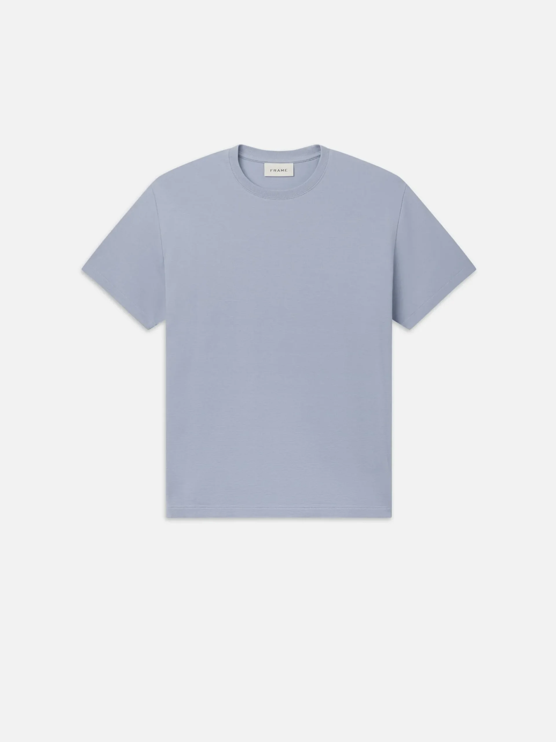 Duo Fold Tee in Soft Blue