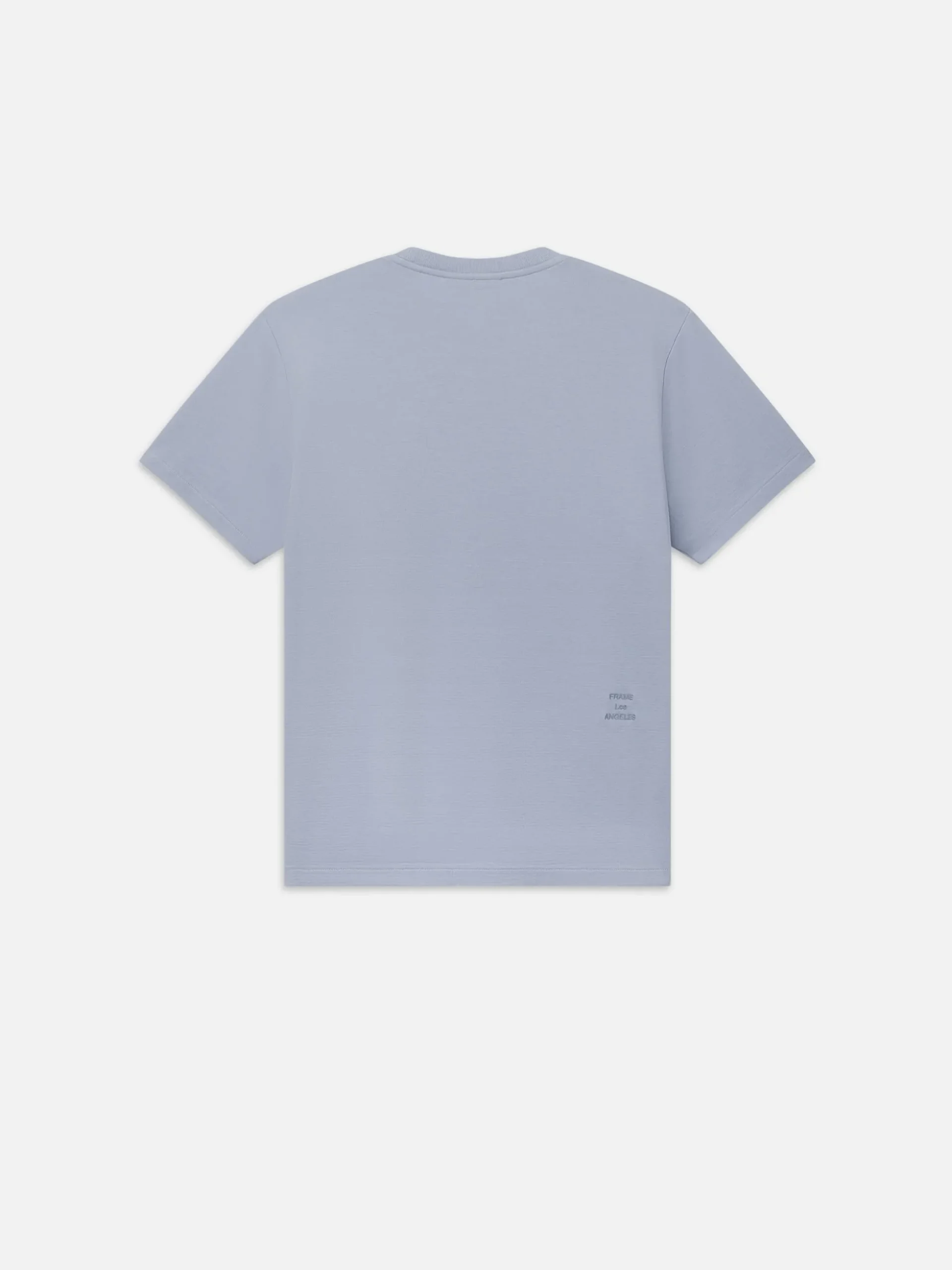 Duo Fold Tee in Soft Blue