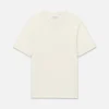 Duo Fold Tee in White Sand
