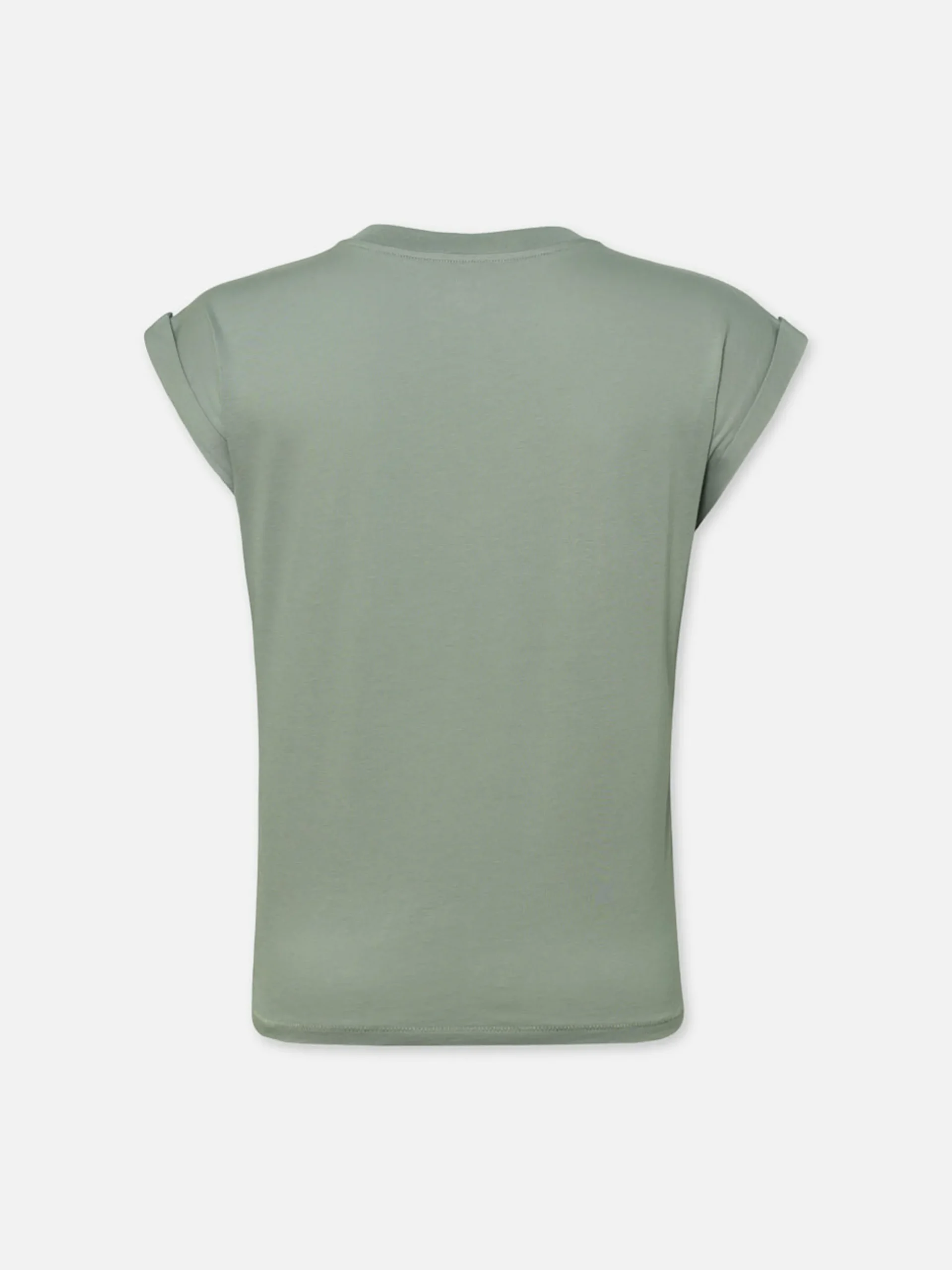 Easy V-Neck Tee in Sage