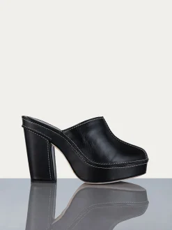 Elio Clog in Noir