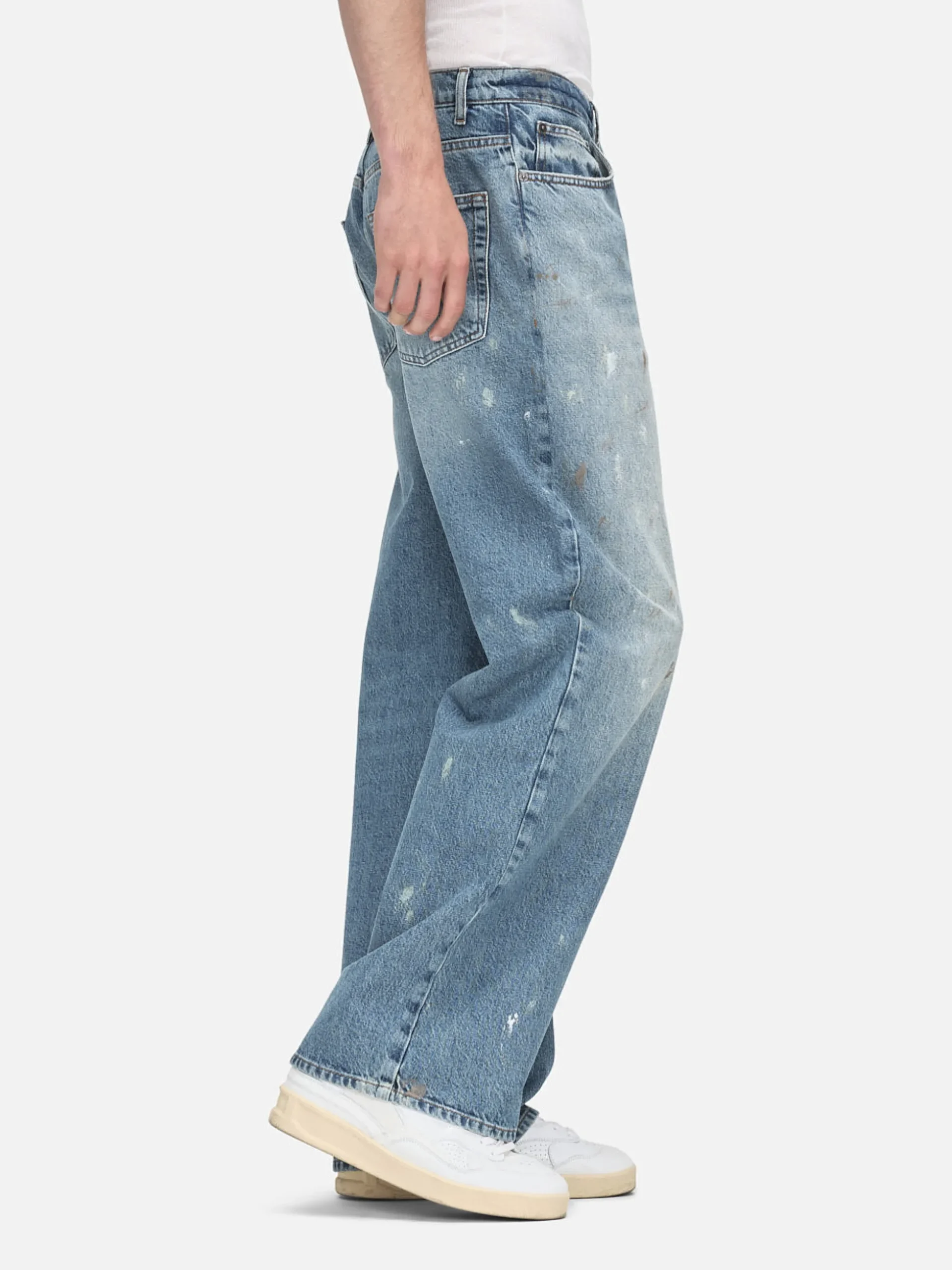 Extra Wide Leg Jean in Raywood