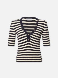 Femme Mariner Sweater in Navy Multi