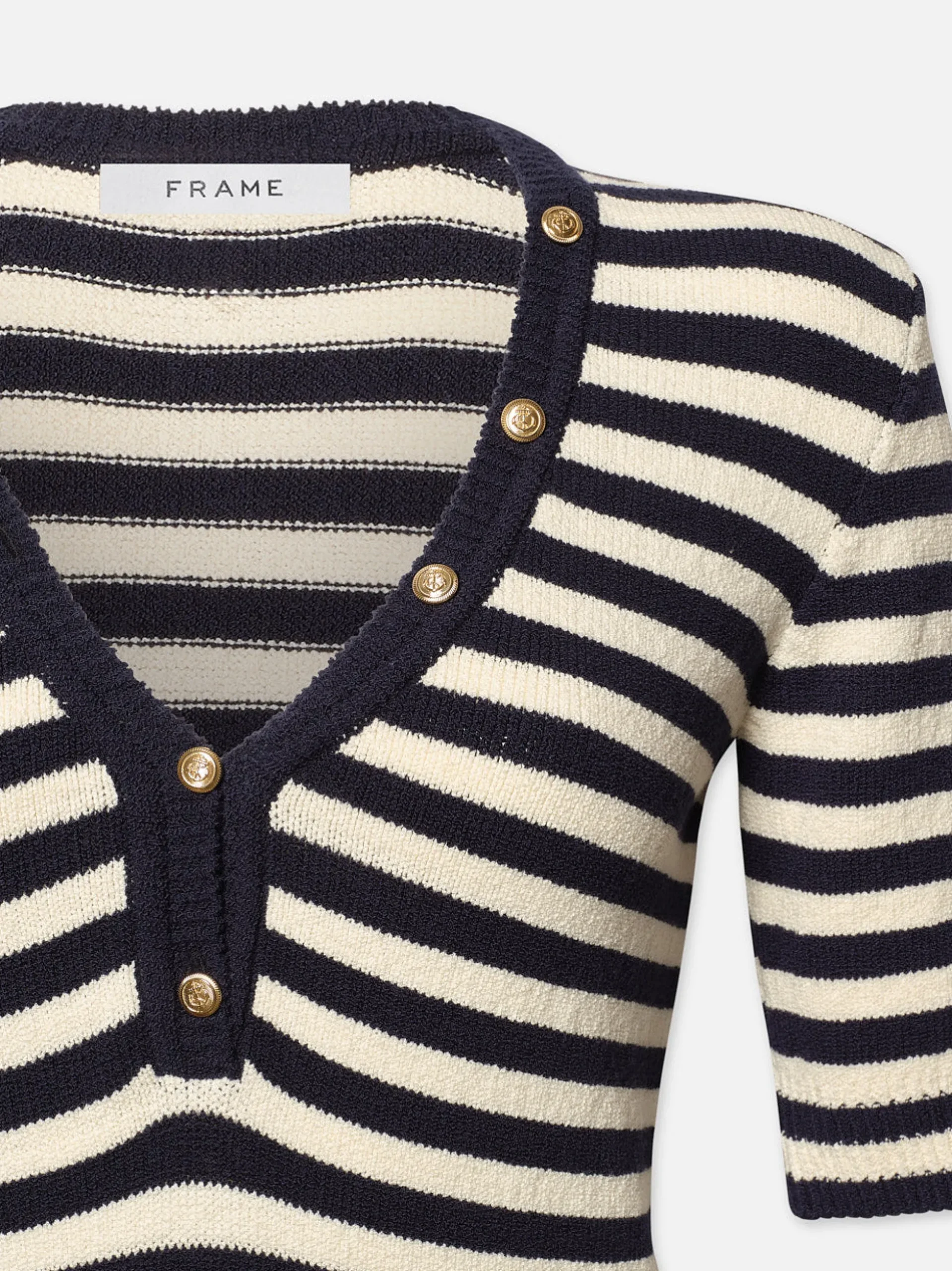 Femme Mariner Sweater in Navy Multi