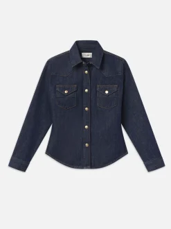 Fitted Heritage Shirt in Rinse