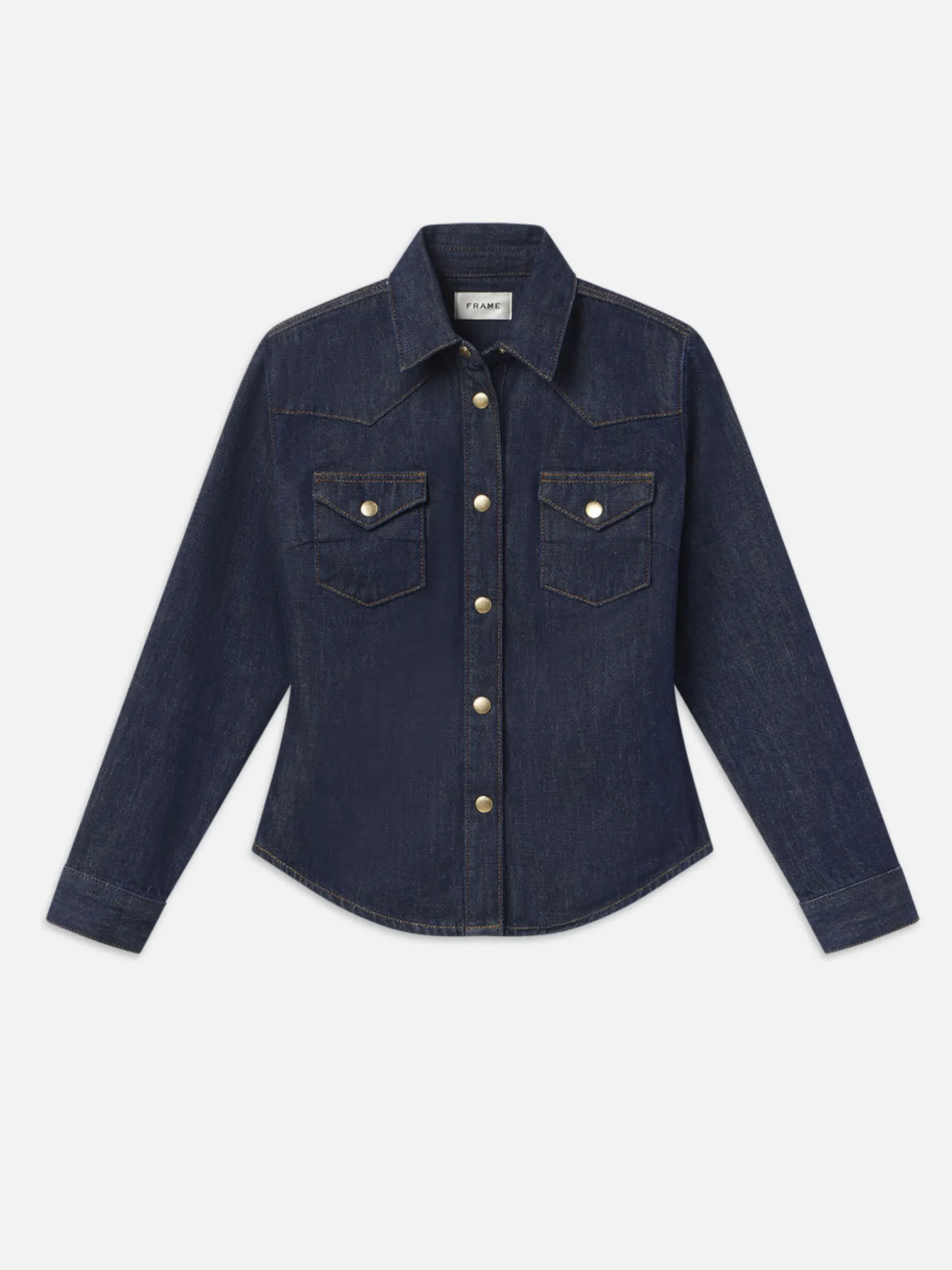 Fitted Heritage Shirt in Rinse