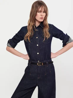 Fitted Heritage Shirt in Rinse