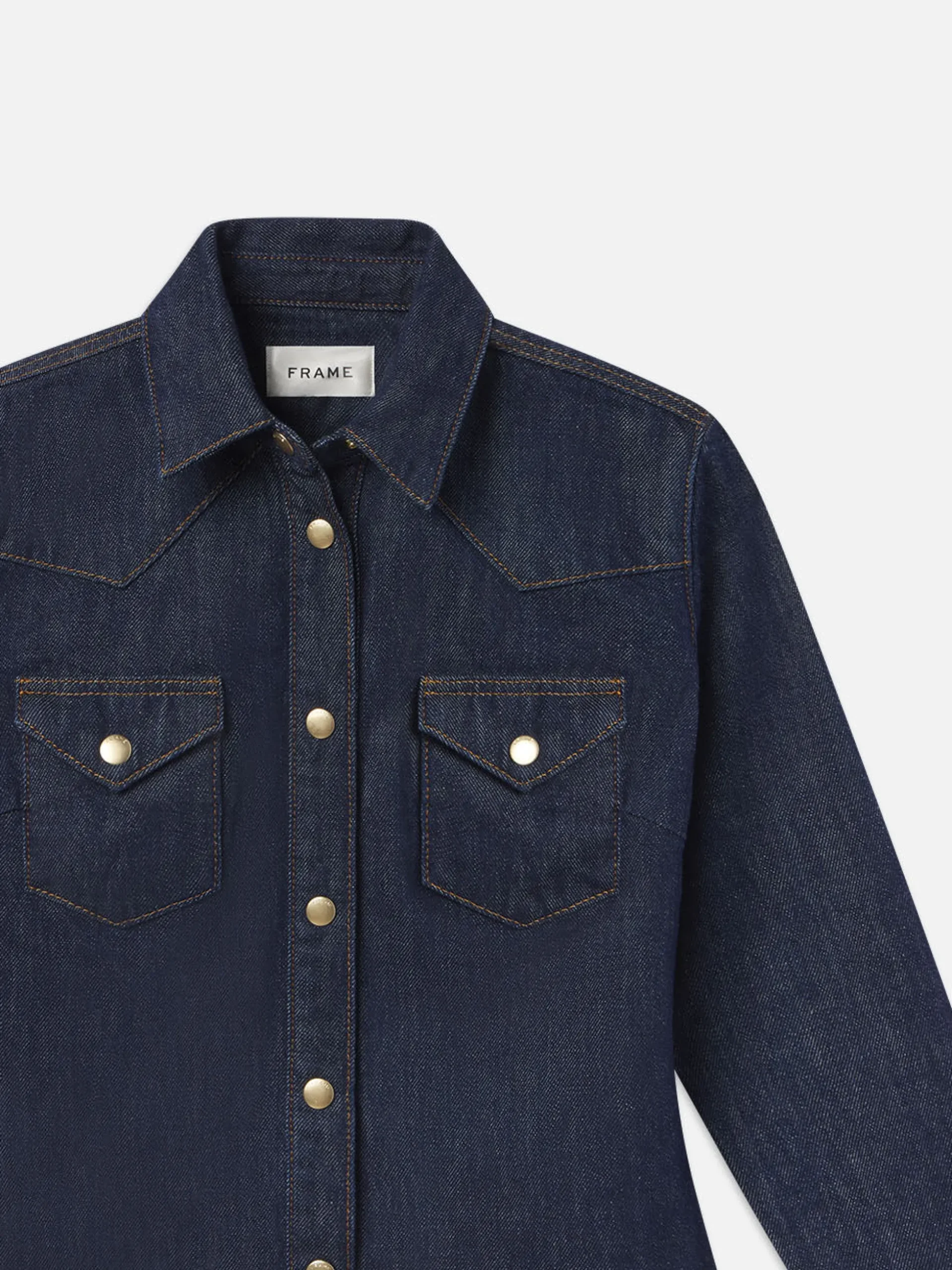 Fitted Heritage Shirt in Rinse
