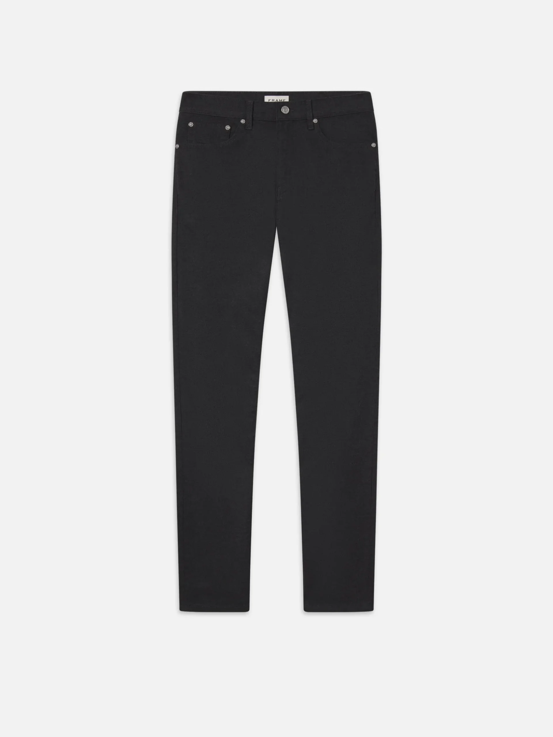 Flannel Modern Straight in Charcoal