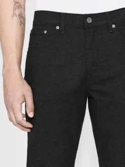 Flannel Modern Straight in Charcoal