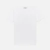 FRAME Logo Tee in Blanc
