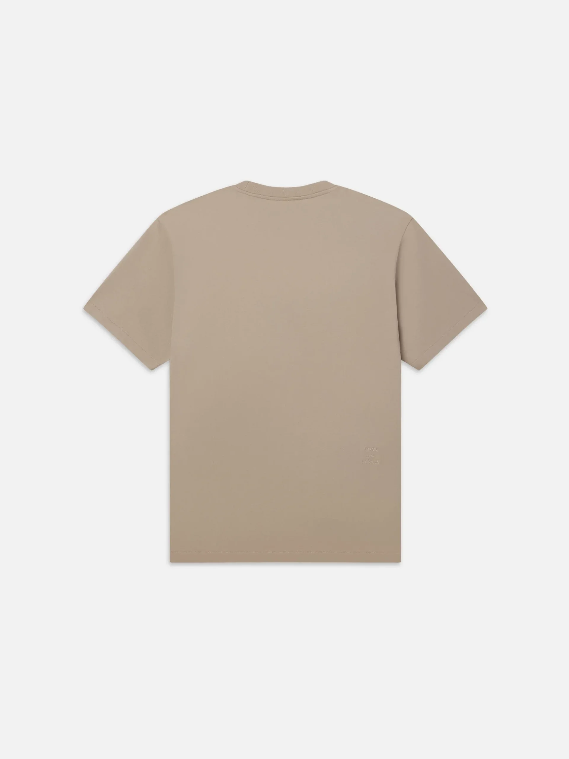 FRAME Logo Tee in Dove
