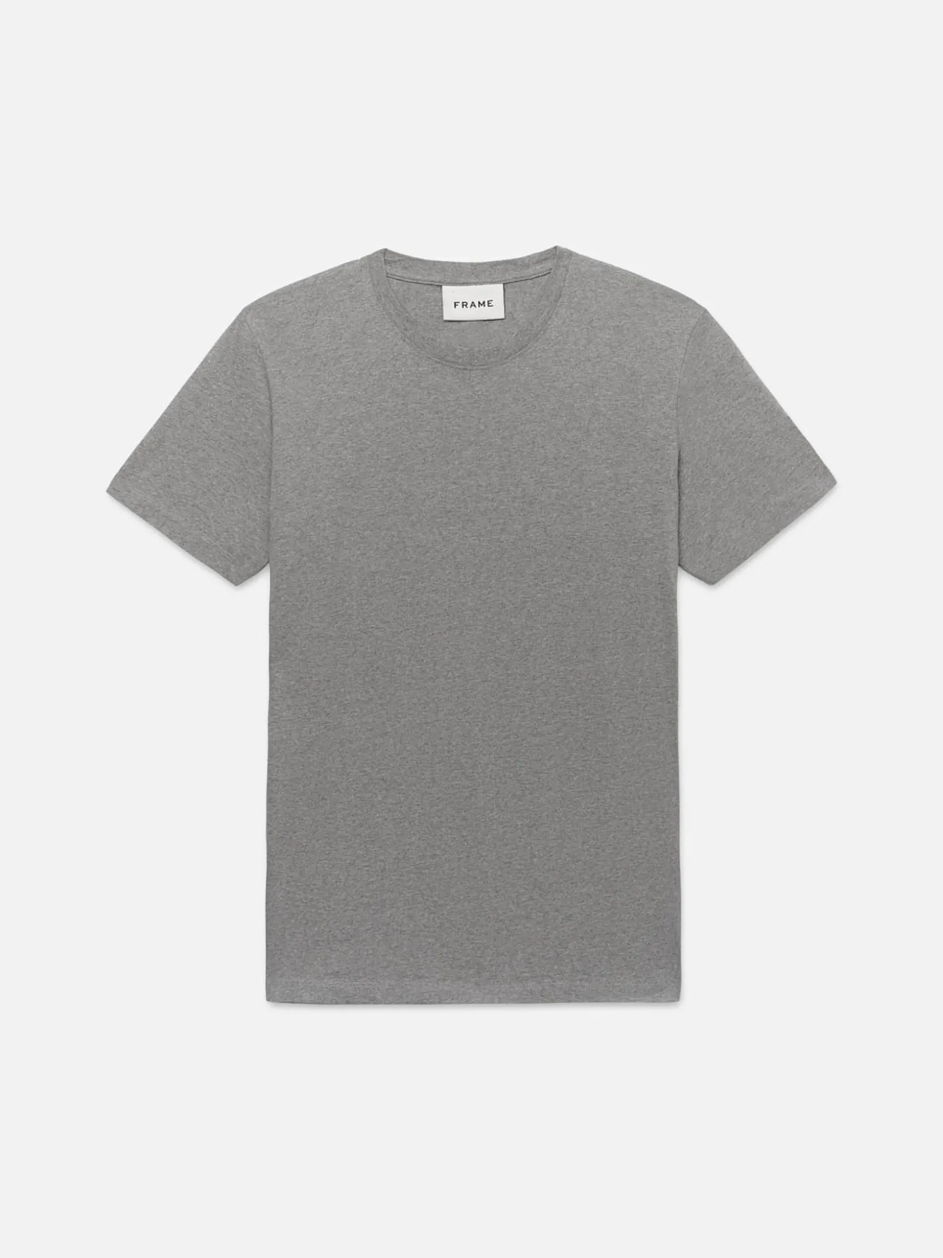 FRAME Logo Tee in Gris