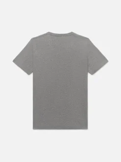 FRAME Logo Tee in Gris