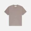 FRAME Logo Tee in Soft Lavender