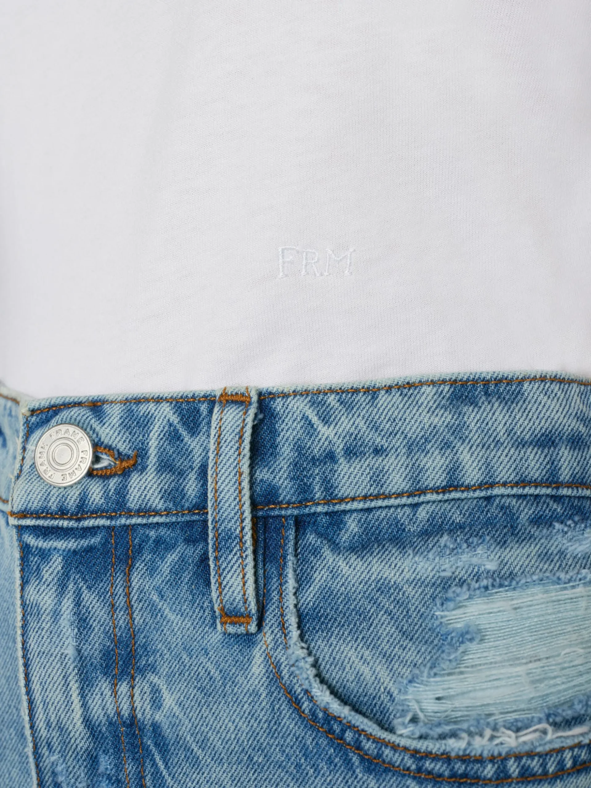 Frankie Tee in Blanc