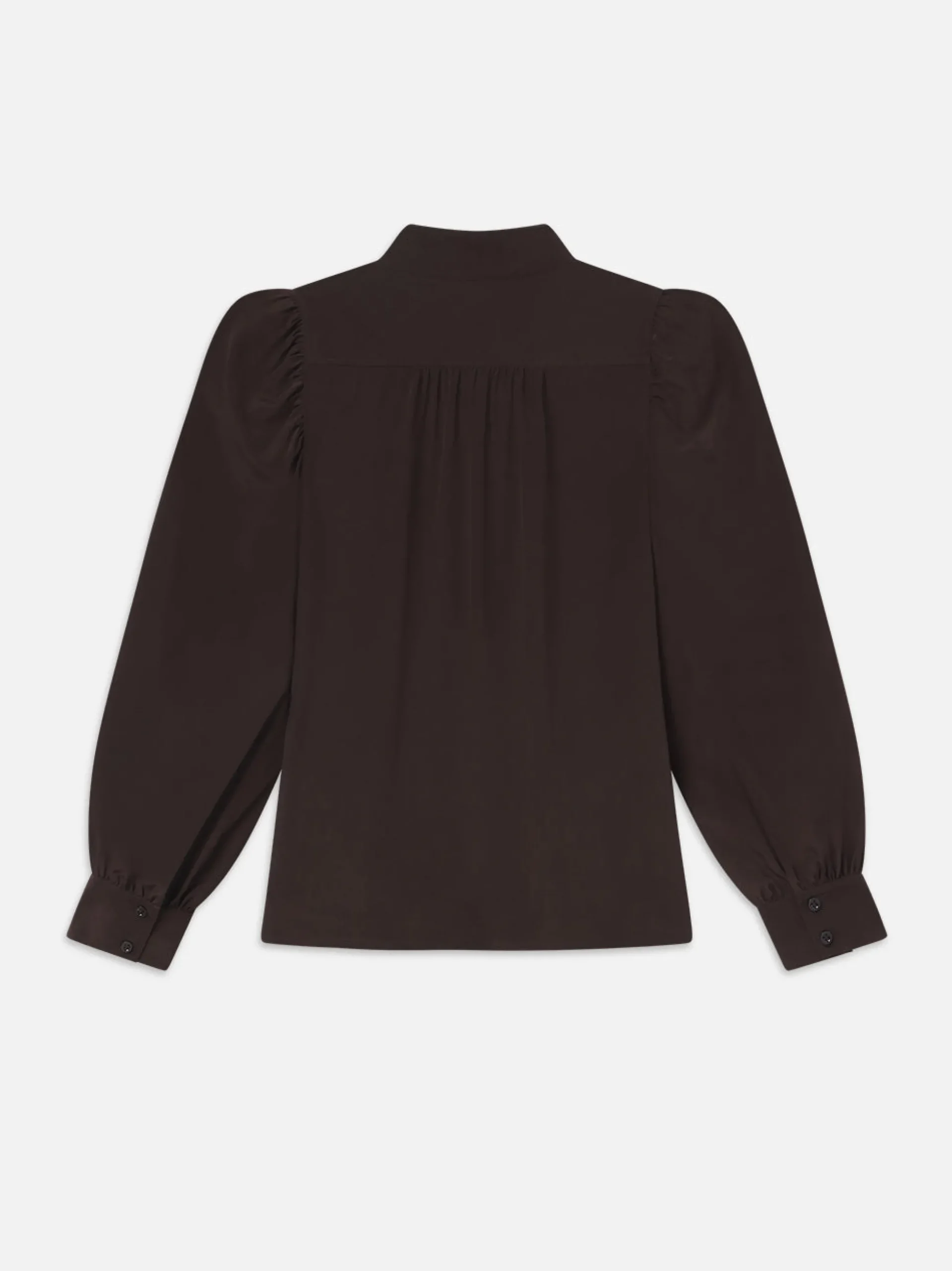 Gillian Long Sleeve Top in Espresso