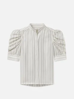 Gillian Top in Cream Multi