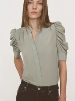 Gillian Top in Sage