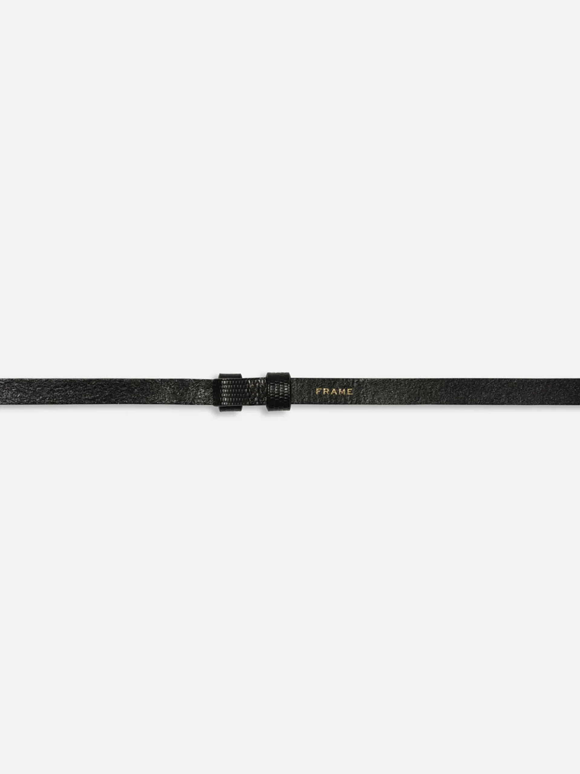Gingko Leaf Belt in Black