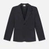 Grandfather Blazer in Navy Multi