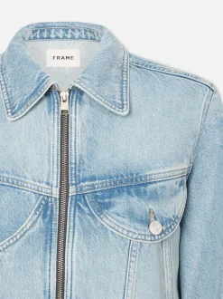 Heart Jacket in Fizz Indigo