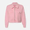 Heart Jacket in Washed Dusty Pink